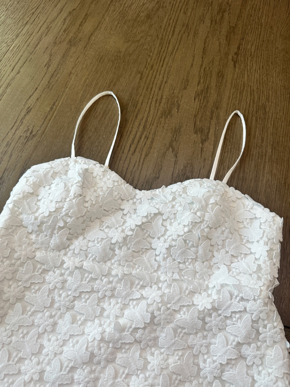 Lilly Pulitzer White Gillian Lace Maxi Dress Butterfly Size 8 - Picture 9 of 15